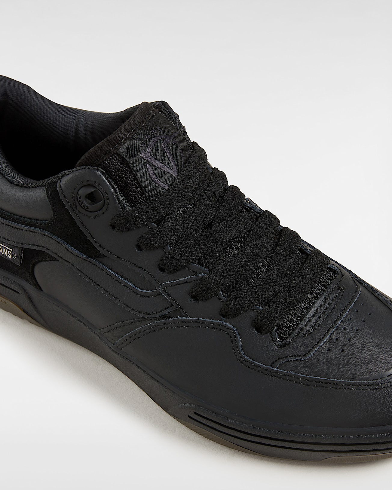 Chaussures en cuir Skate Rowan 20 VANS Noir ALT3