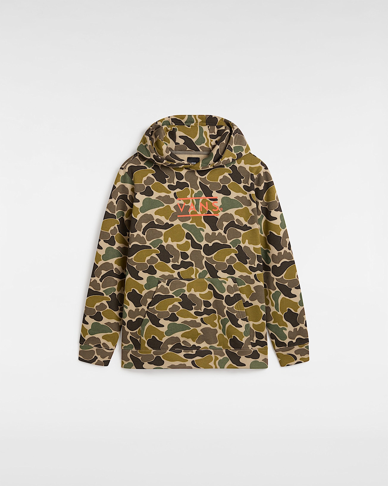 Kids Half Box Camo Pullover 814 Years VANS Brown HERO
