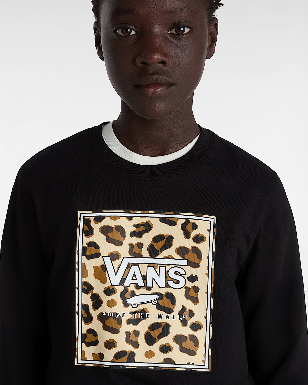 Girls Felidae Long Sleeve TShirt 814 years VANS Black ALT6