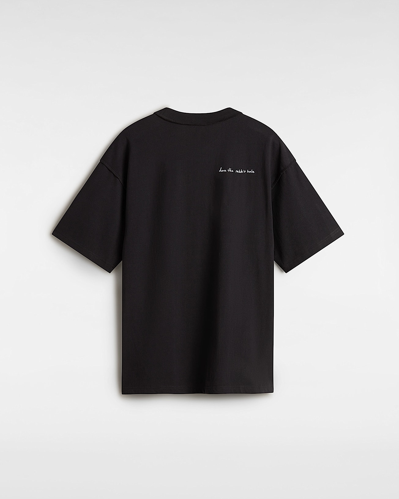 Premium Down the Rabbit Hole TShirt VANS Schwarz ALT1