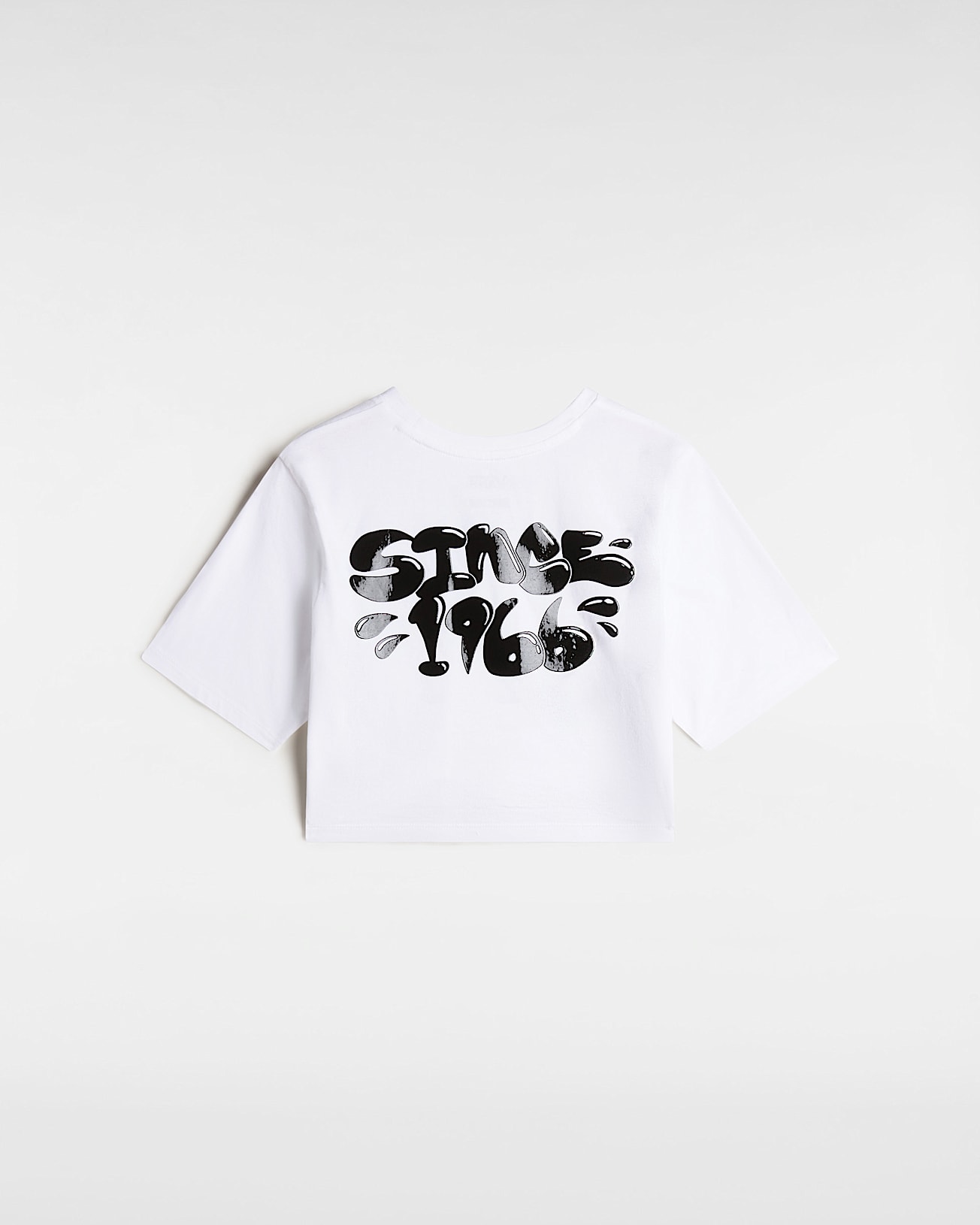 Tshirt court Busted Type Crew VANS Blanc ALT1
