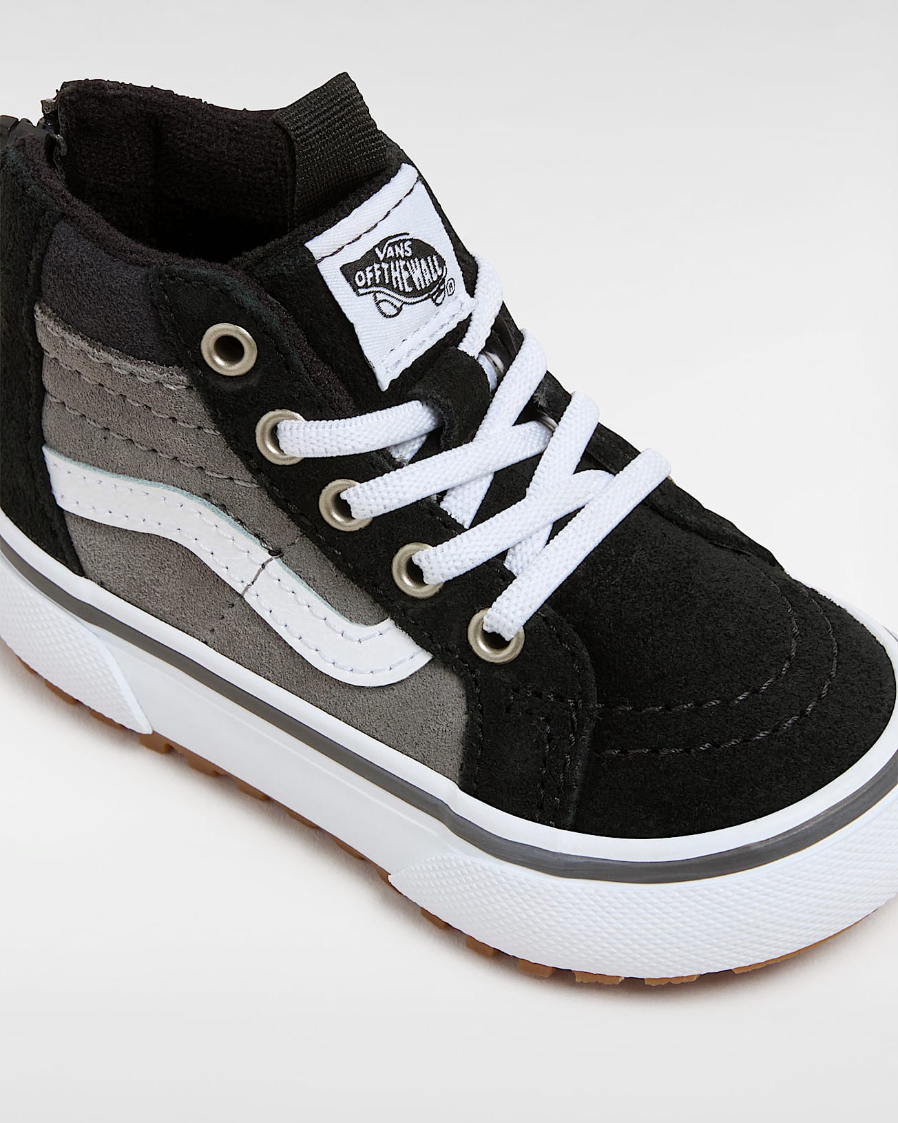 Chaussures MTE Sk8Hi Zip Bb 14 ans VANS NoirGris ALT3