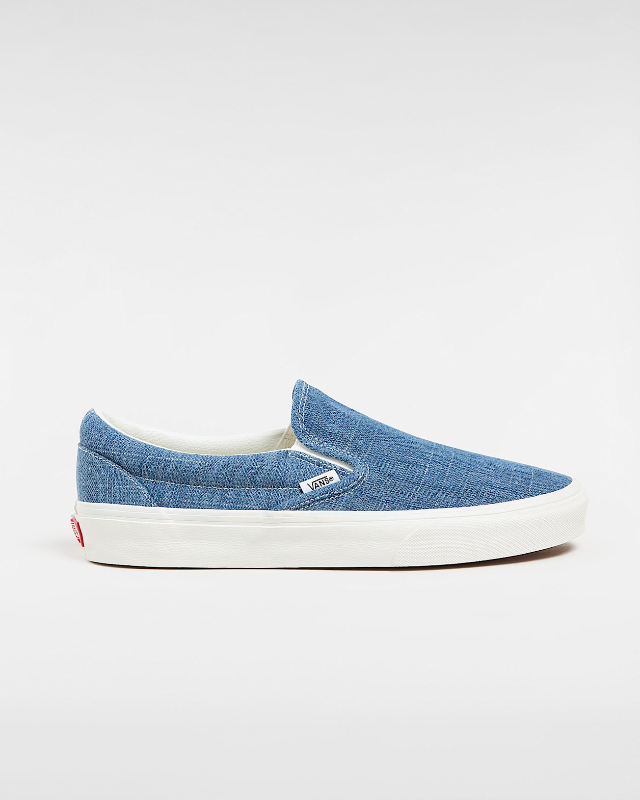 Chaussures en lin Classic SlipOn Summer VANS Bleu HERO