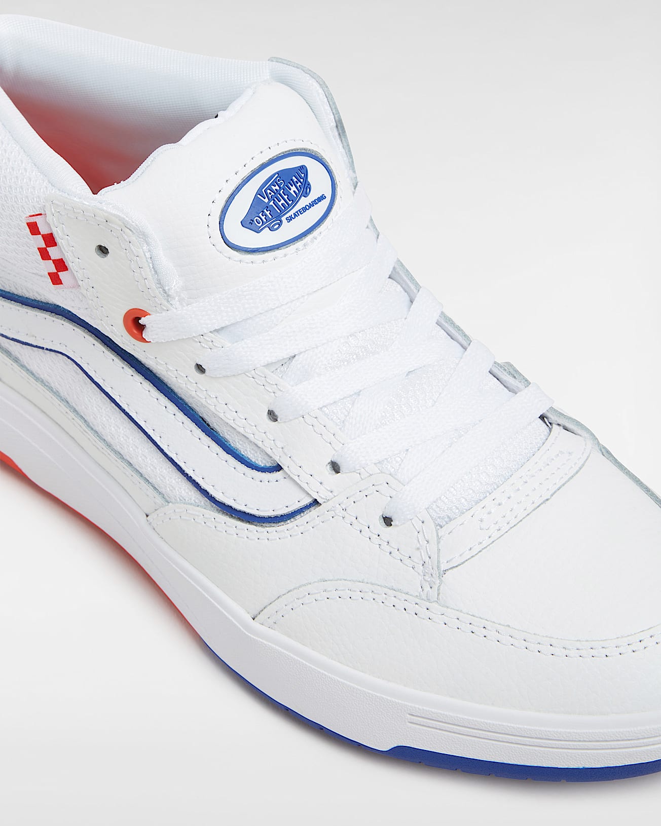 Chaussures Skate Zahba Mid Athletic VANS Blanc ALT3