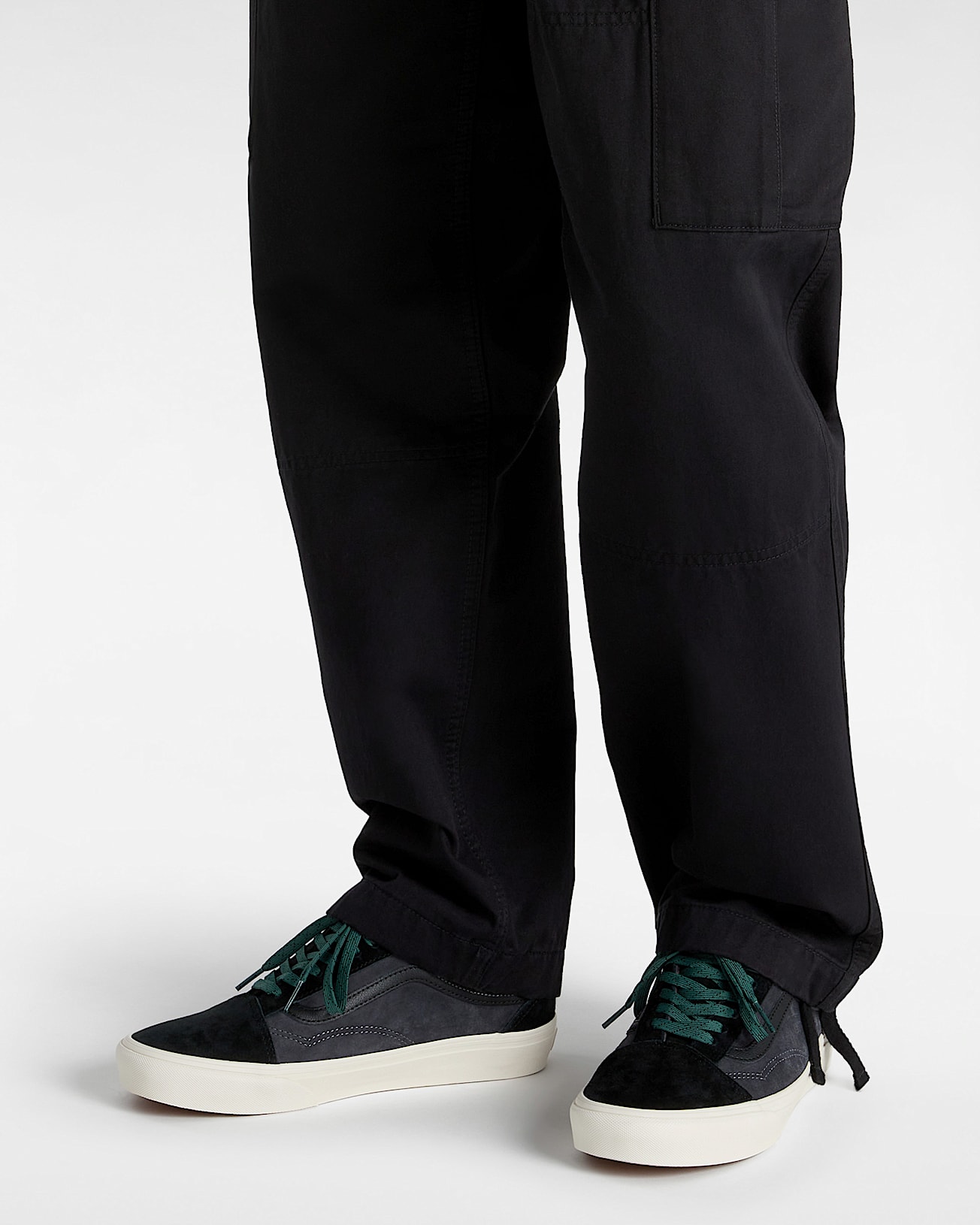 Chaussures en daim Old Skool VANS Gris ALT4