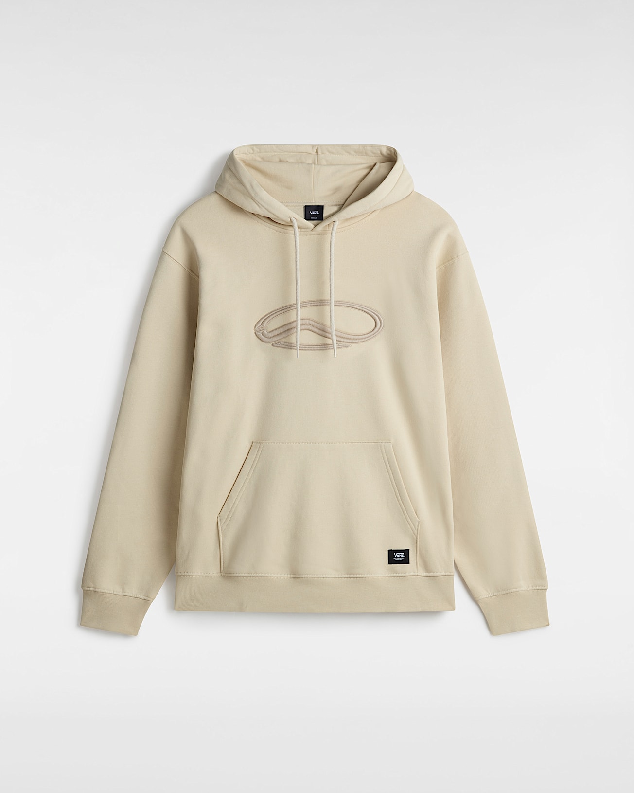 Vans Oval Loose Pullover Hoodie VANS Beige HERO