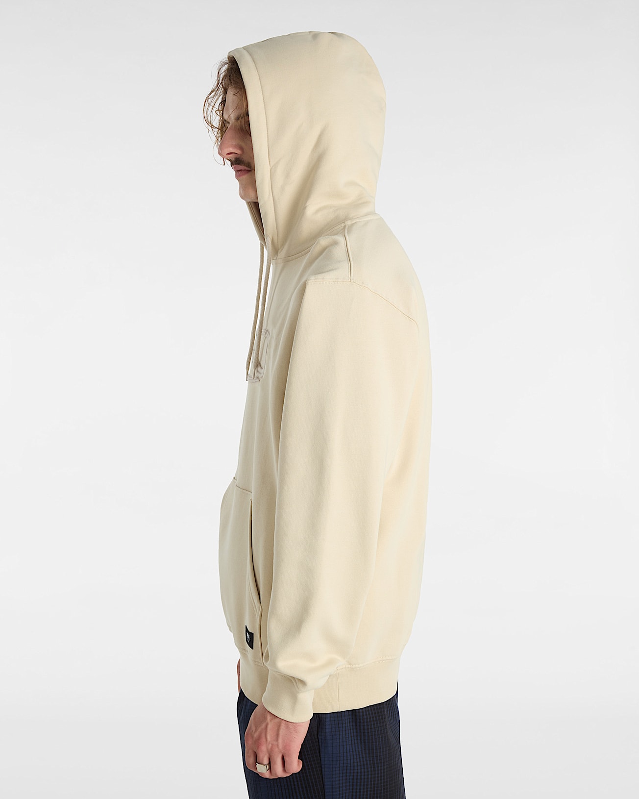 Vans Oval Loose Pullover Hoodie VANS Beige ALT4