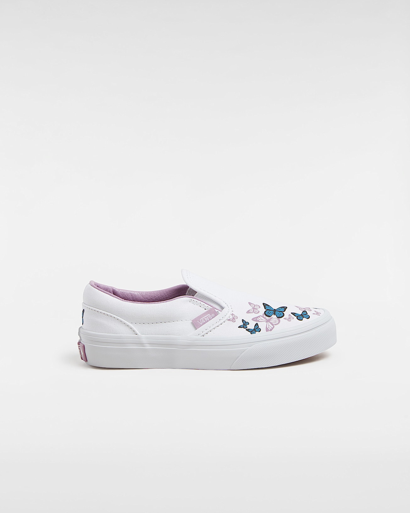 Zapatillas de nios Classic SlipOn 48 aos VANS Blanco HERO