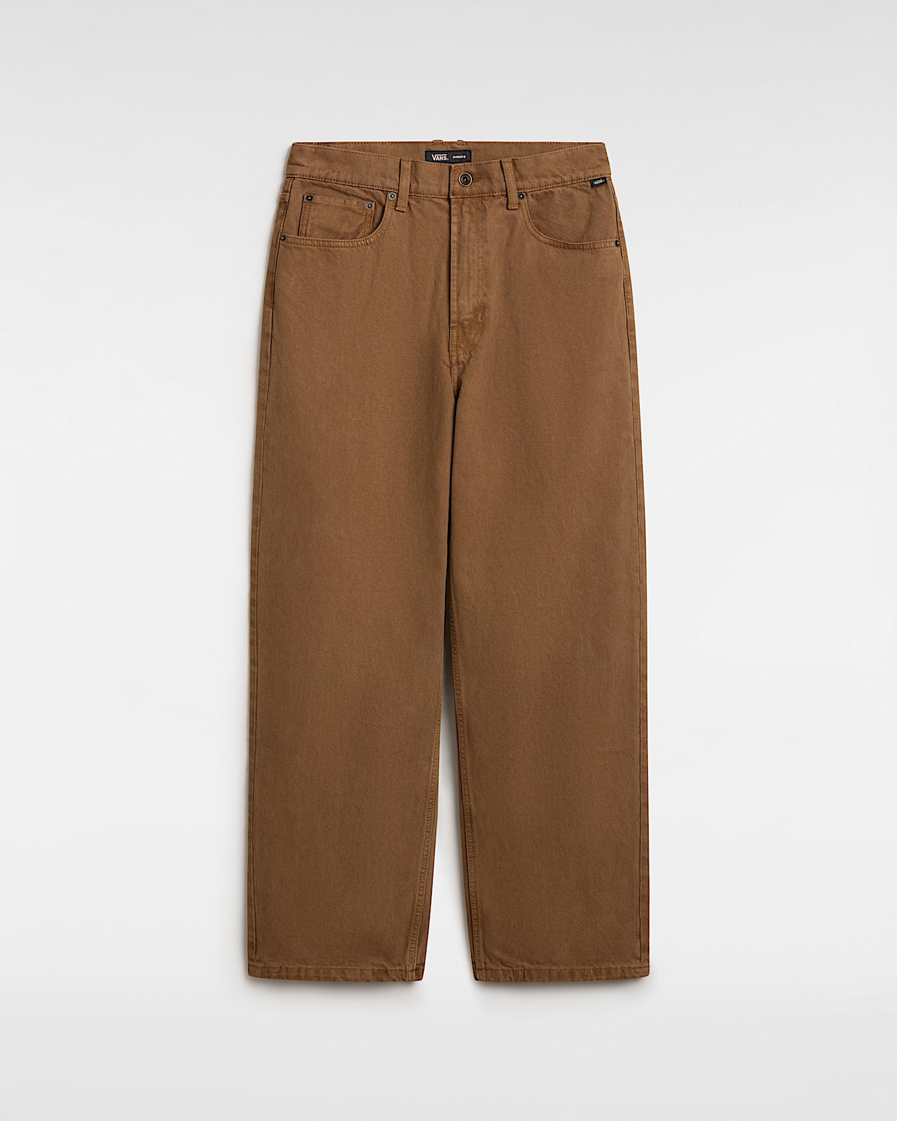 Check5 Baggy Denim Trousers VANS Brown HERO