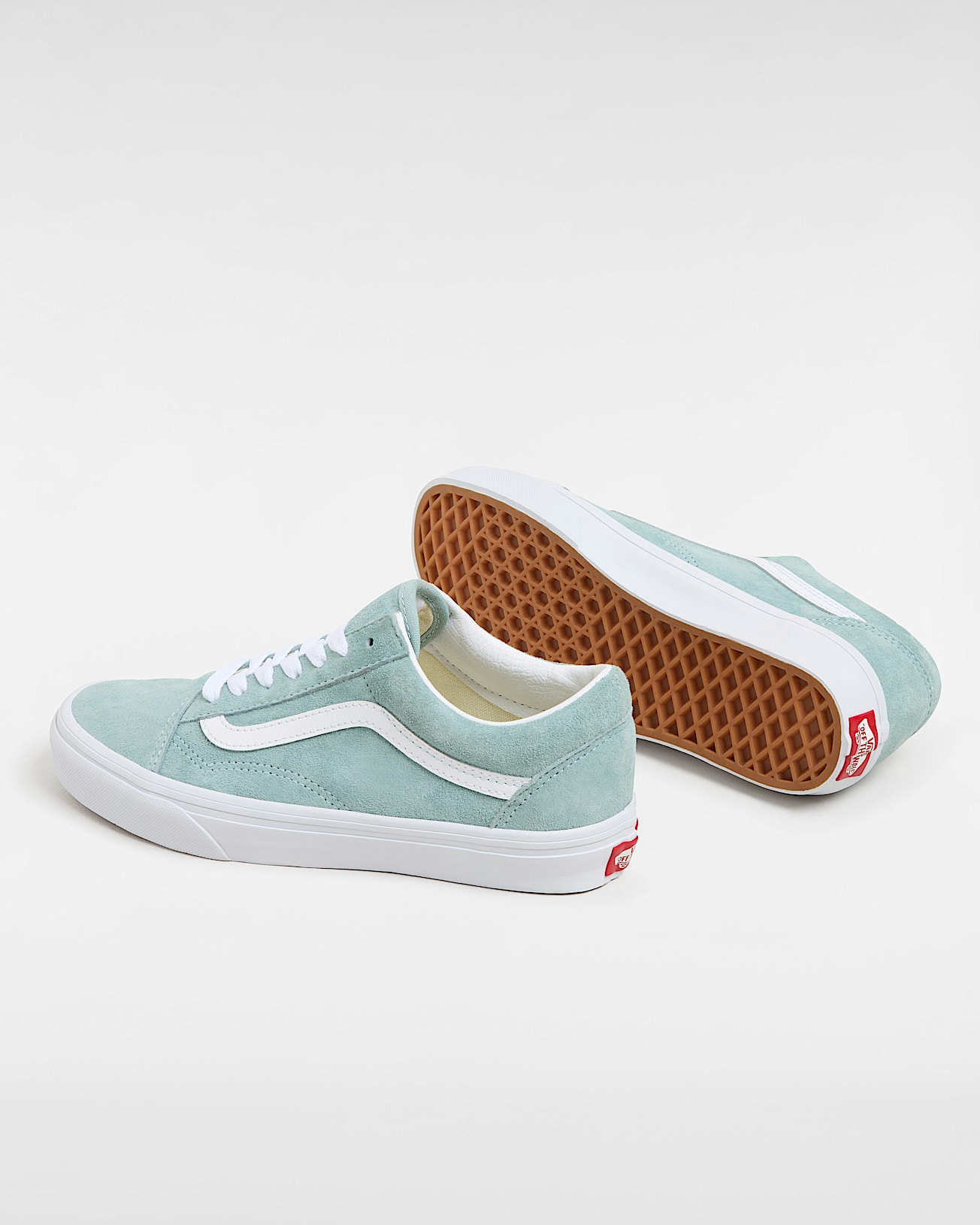 Chaussures en daim Old Skool VANS Bleu ALT2