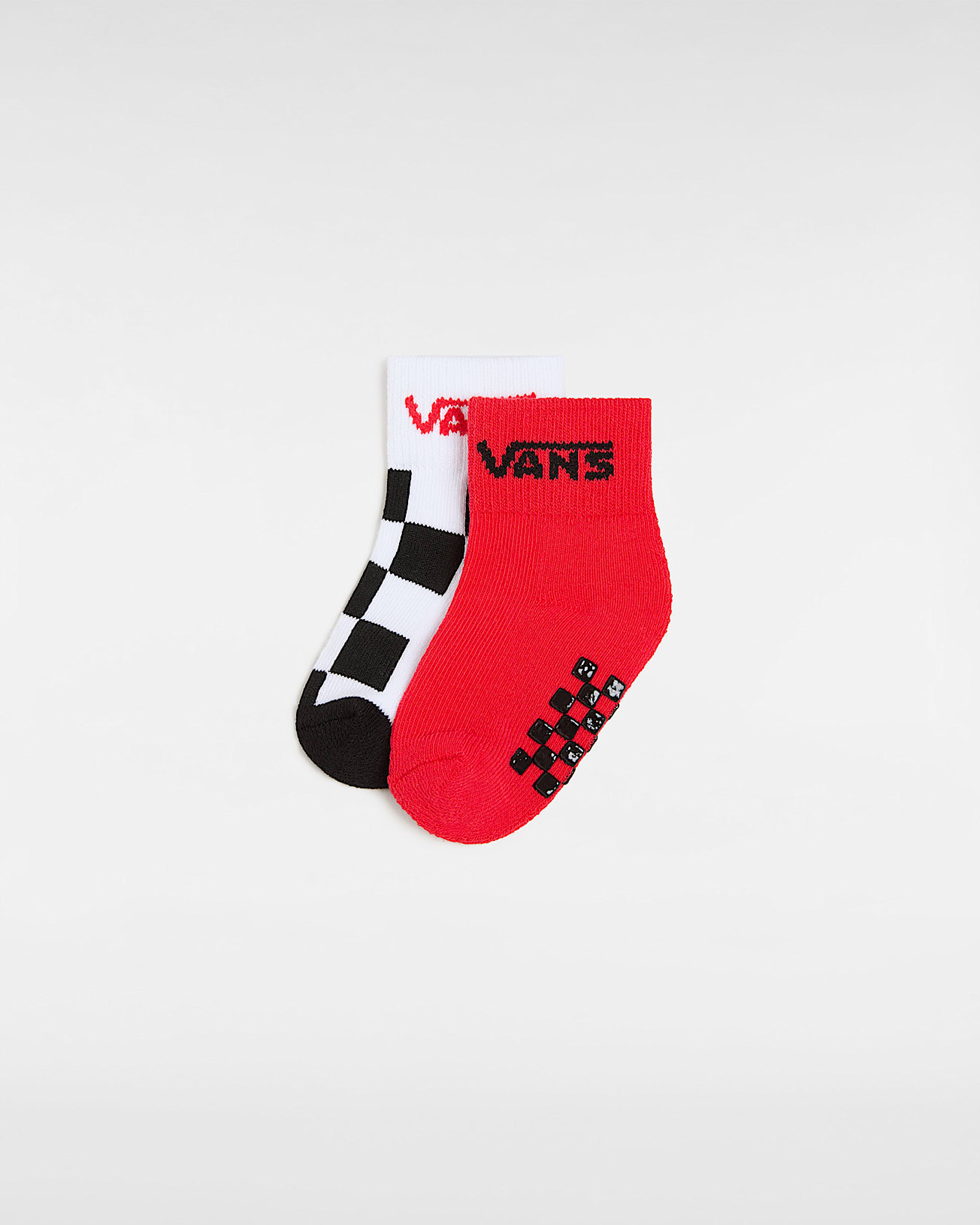 Infant Drop V Classic Socks 2 Pairs VANS Red ALT1
