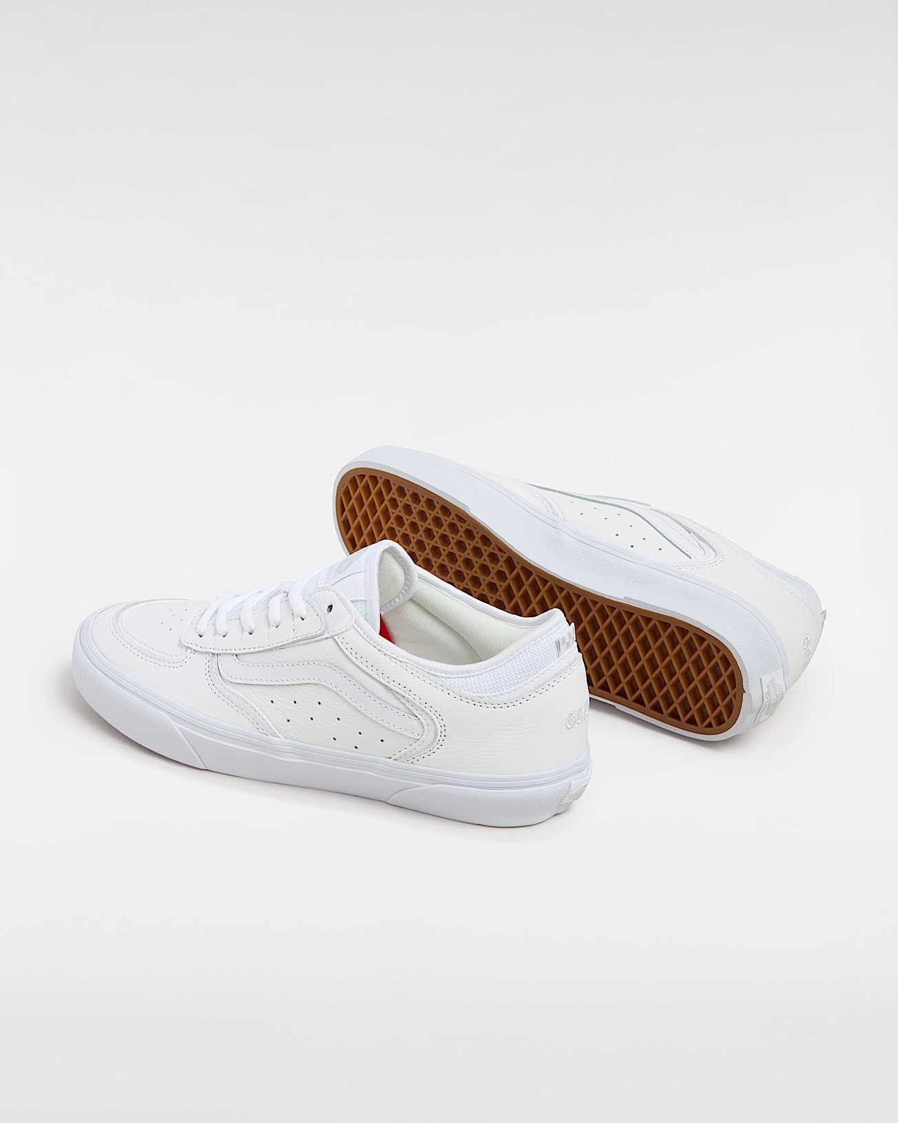 Chaussures en cuir Rowley Skate VANS Blanc ALT2