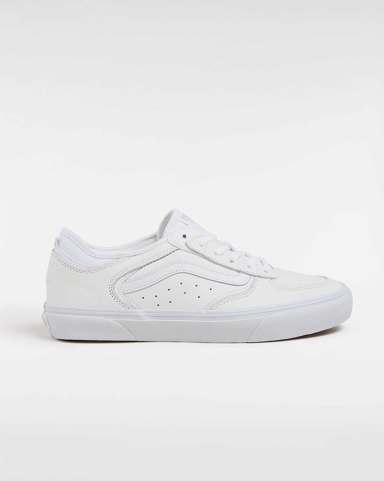 Chaussures en cuir Rowley Skate VANS Blanc HERO