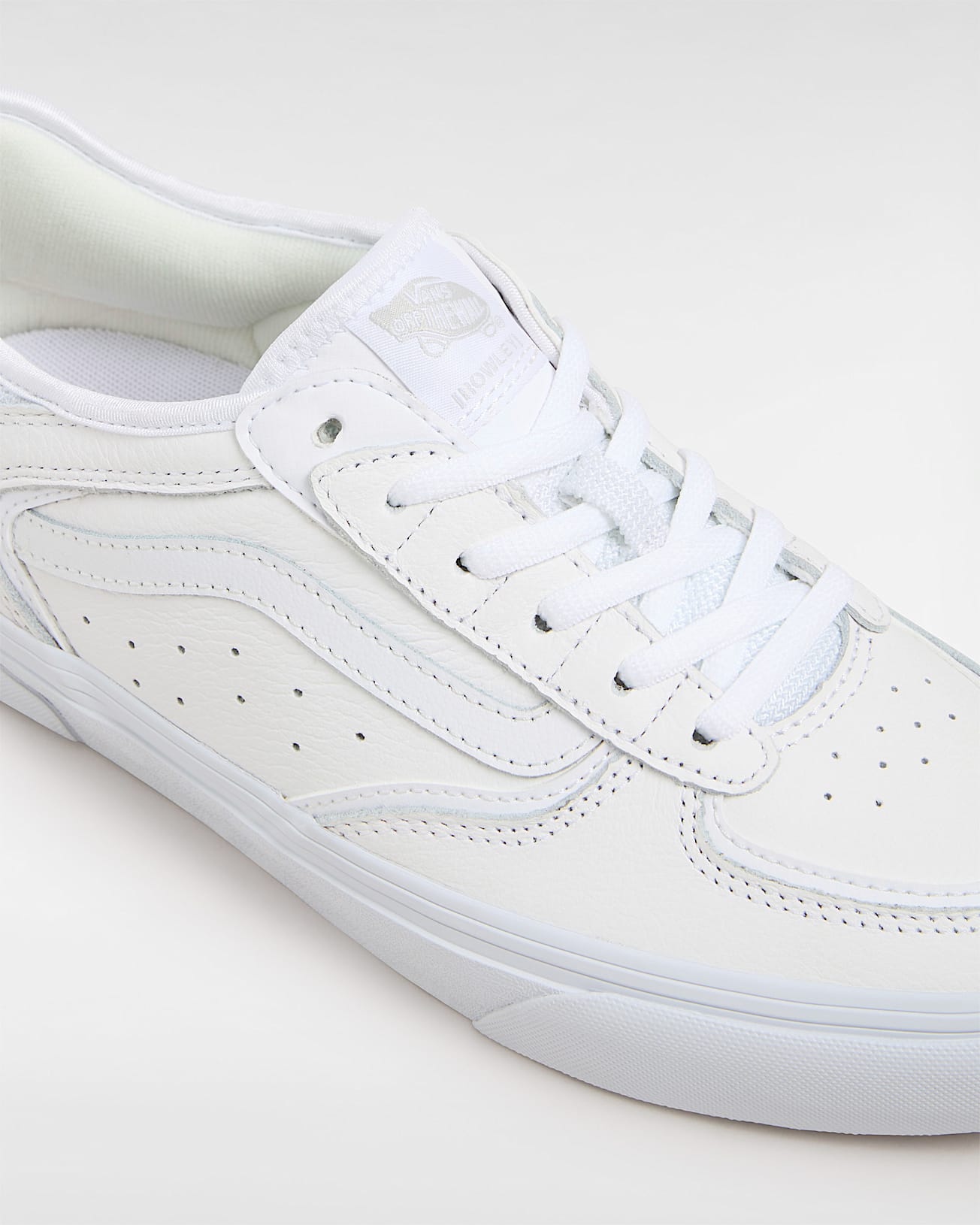 Chaussures en cuir Rowley Skate VANS Blanc ALT3
