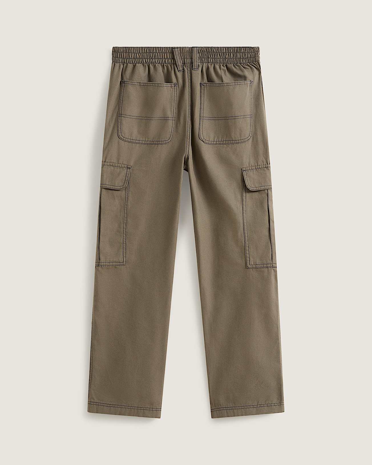 Canvas Sidewalk Trousers VANS Brown ALT1