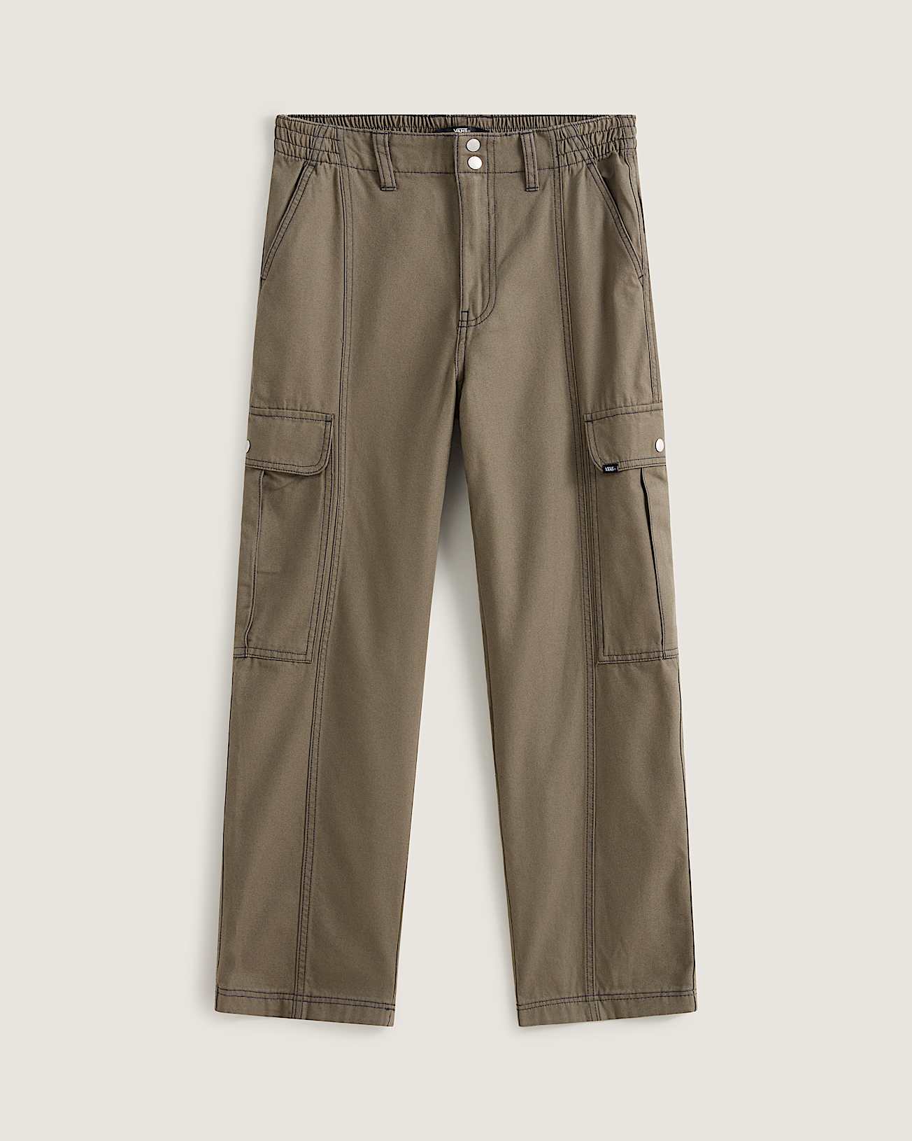 Canvas Sidewalk Trousers VANS Brown HERO