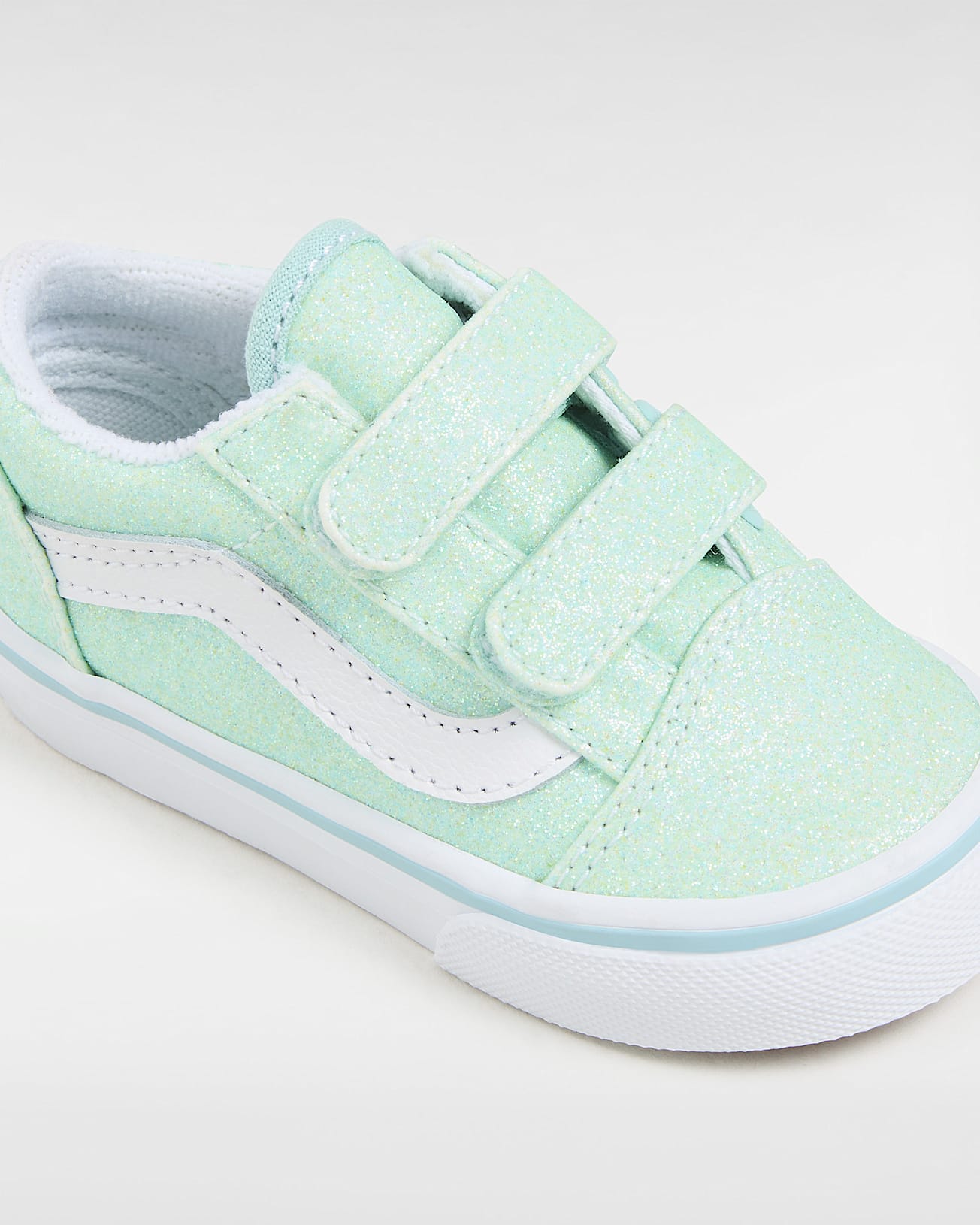 Kleinkinder Old Skool Glitter Schuhe mit Klettverschluss (1-4 Jahre) - 4