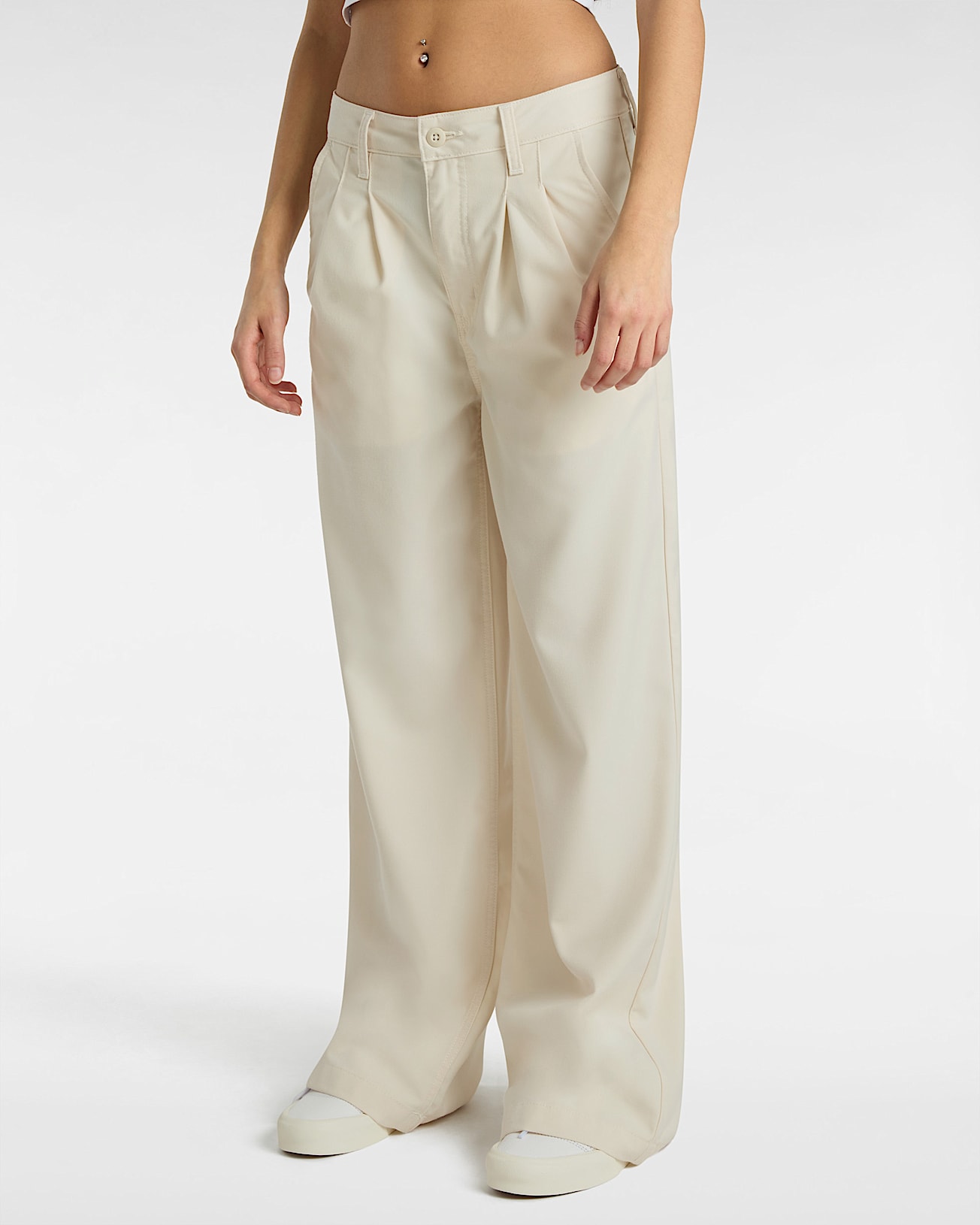 Pantalon Alder Relaxed Pleated VANS Beige ALT2