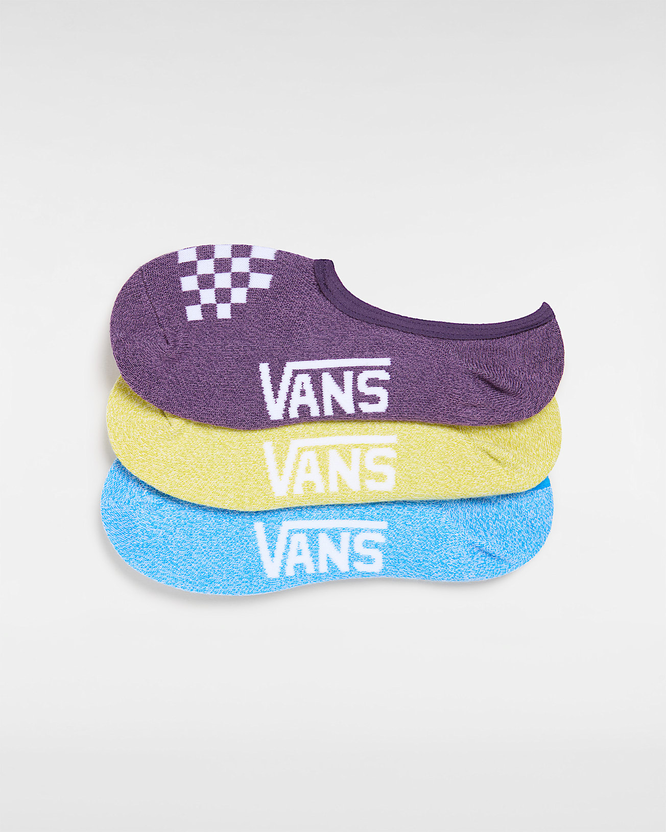 Classic Heathered Canoodle Socks 3 Pairs VANS Purple ALT1
