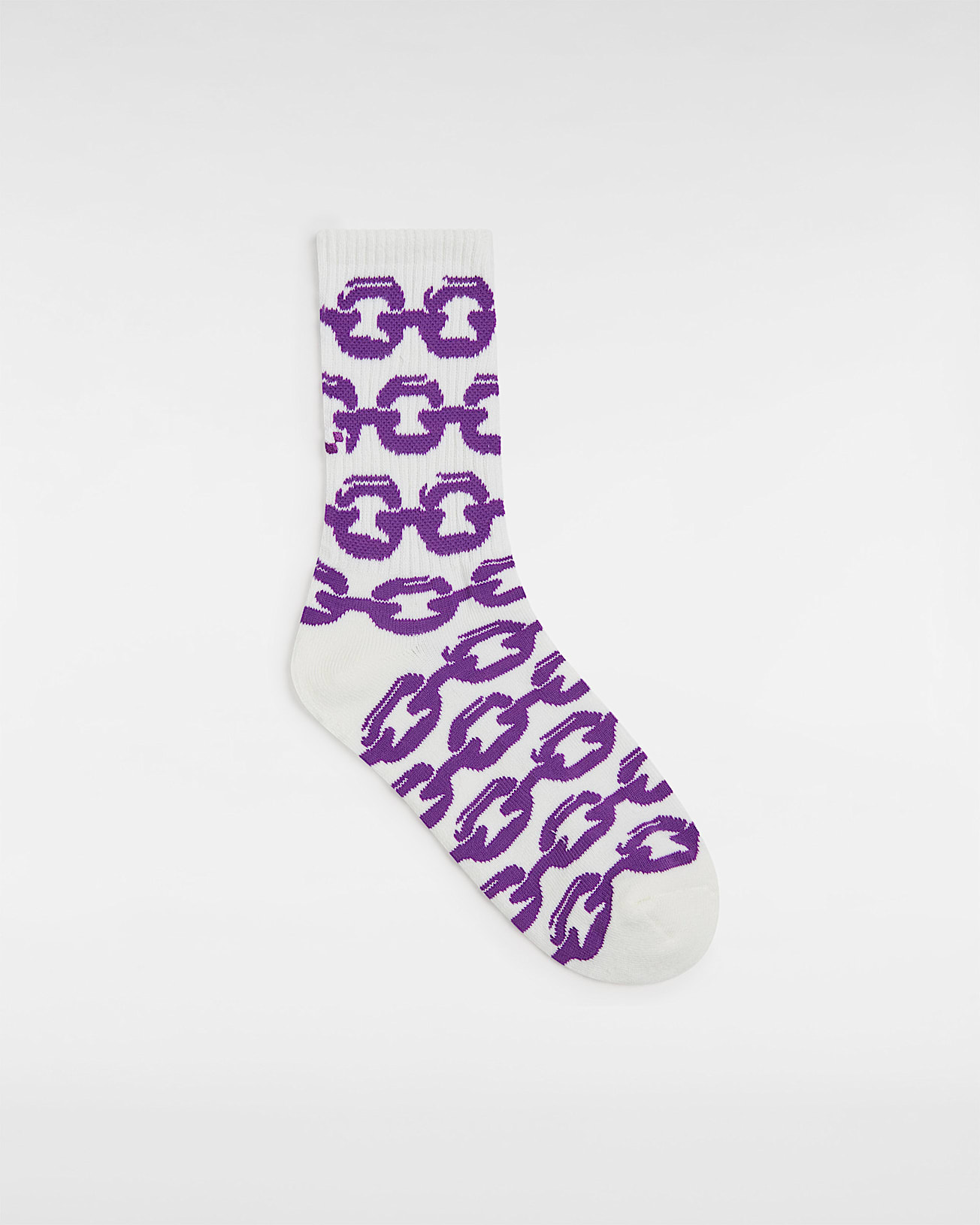 Calcetines altos Skate Chain 1 par VANS Blanco HERO