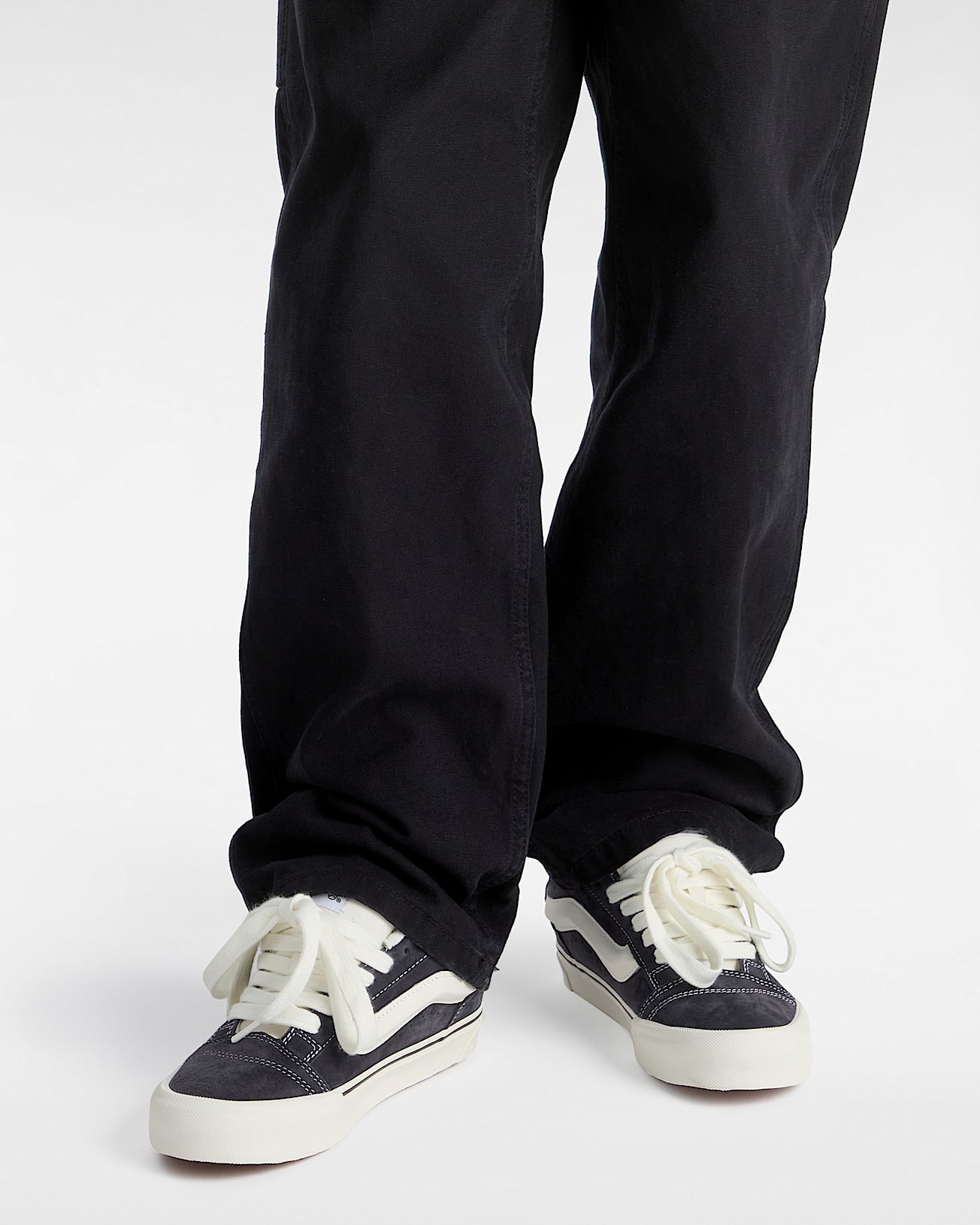 Chaussures Knu Skool VANS Gris ALT4