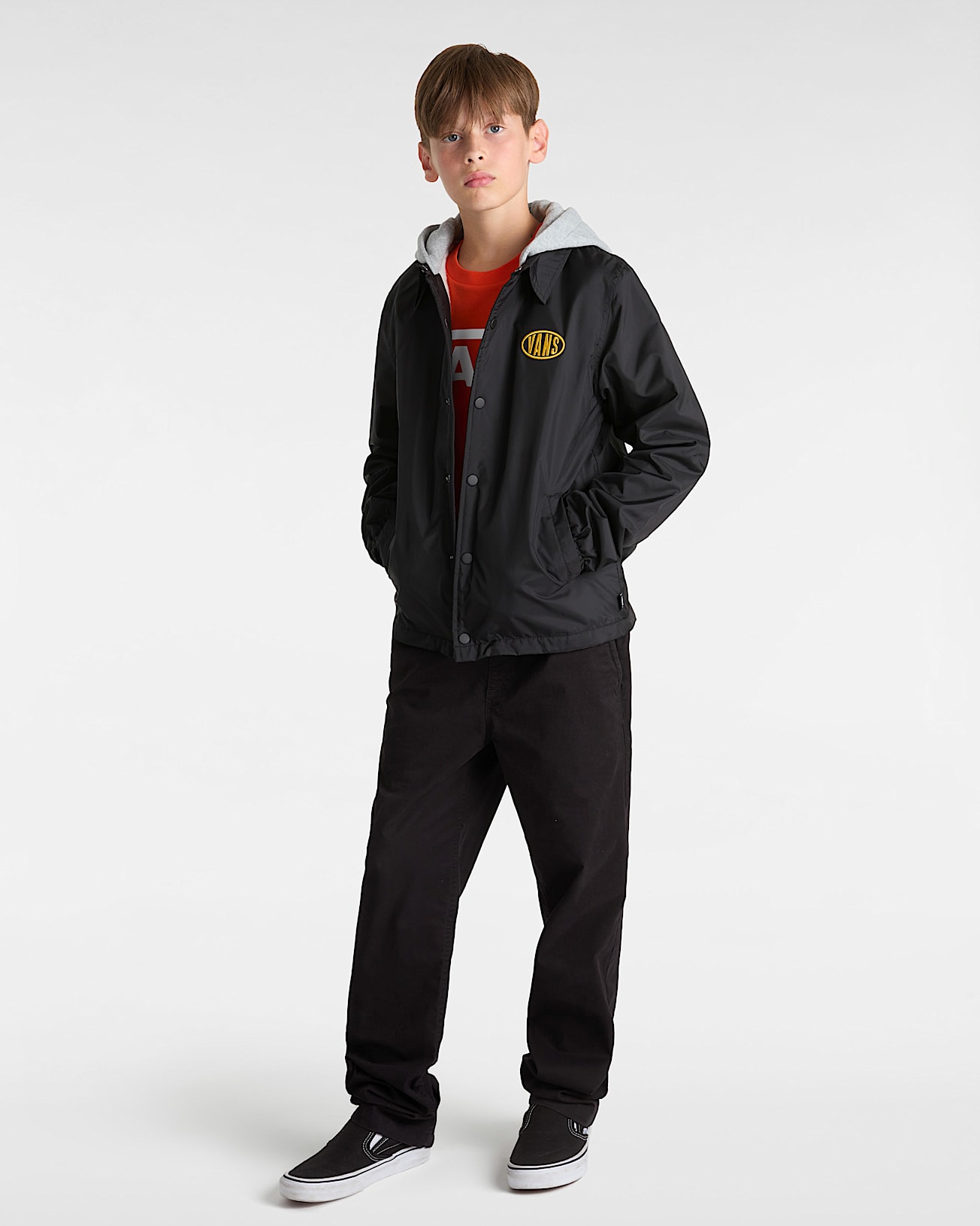 Veste Riley II Coach Enfant 814 ans VANS Noir ALT5