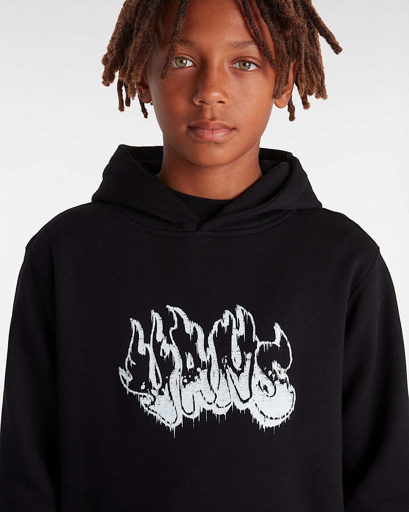 Kinder Burnout Pullover Hoodie 814 Jahre VANS Schwarz ALT6