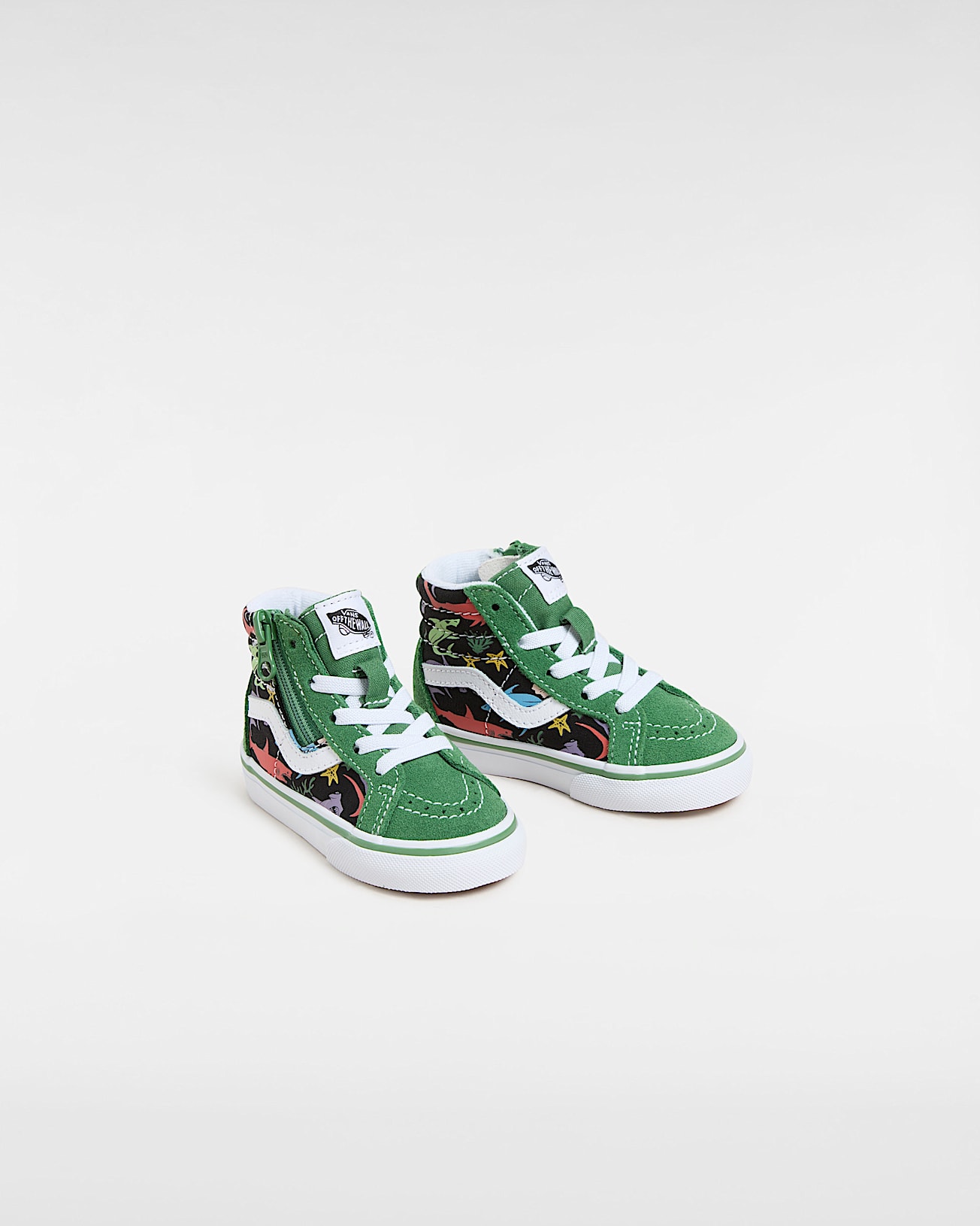 Chaussures Sk8Hi Side Zip Bb 14 ans VANS Vert ALT1