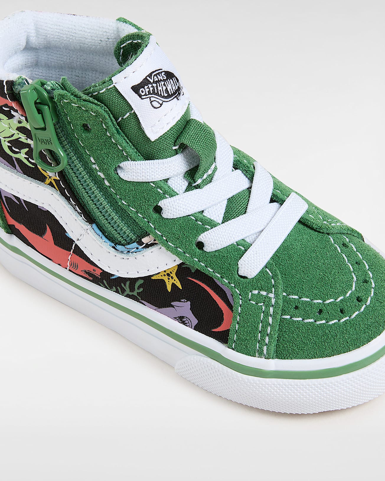 Chaussures Sk8Hi Side Zip Bb 14 ans VANS Vert ALT3