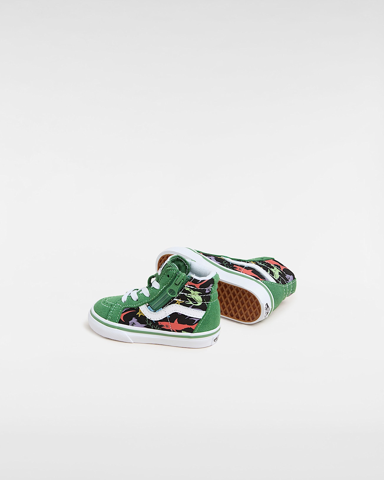 Chaussures Sk8Hi Side Zip Bb 14 ans VANS Vert ALT2