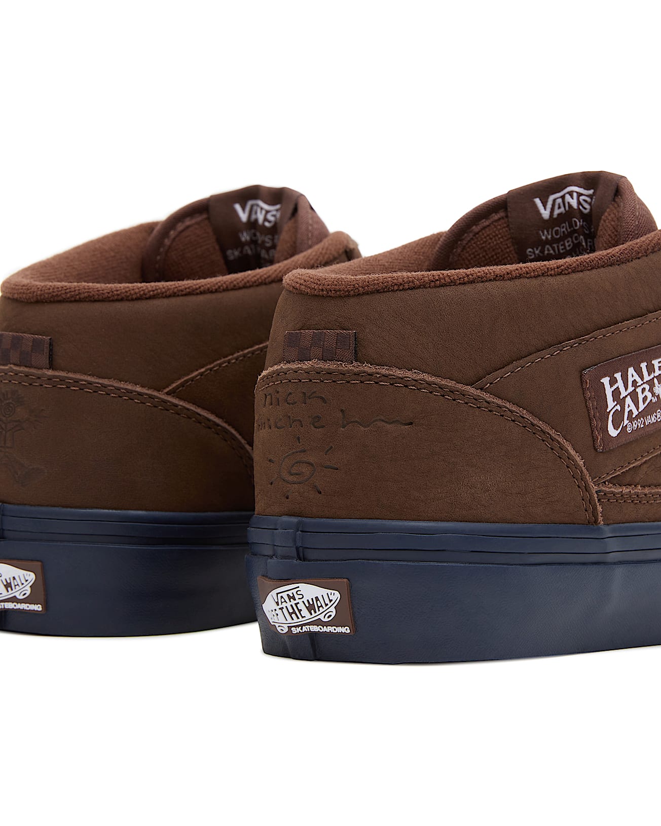 Skate Half Cab 92 x Nick Michel Shoes VANS Brown ALT6