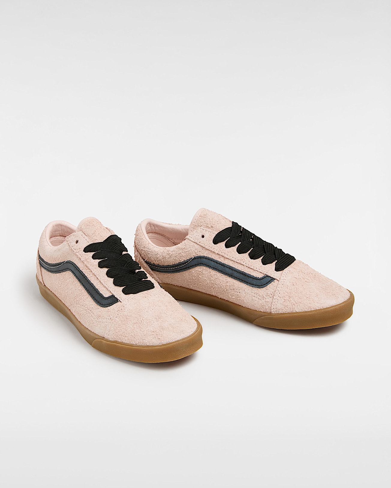 Chaussures Old Skool Lowpro VANS Rose ALT1