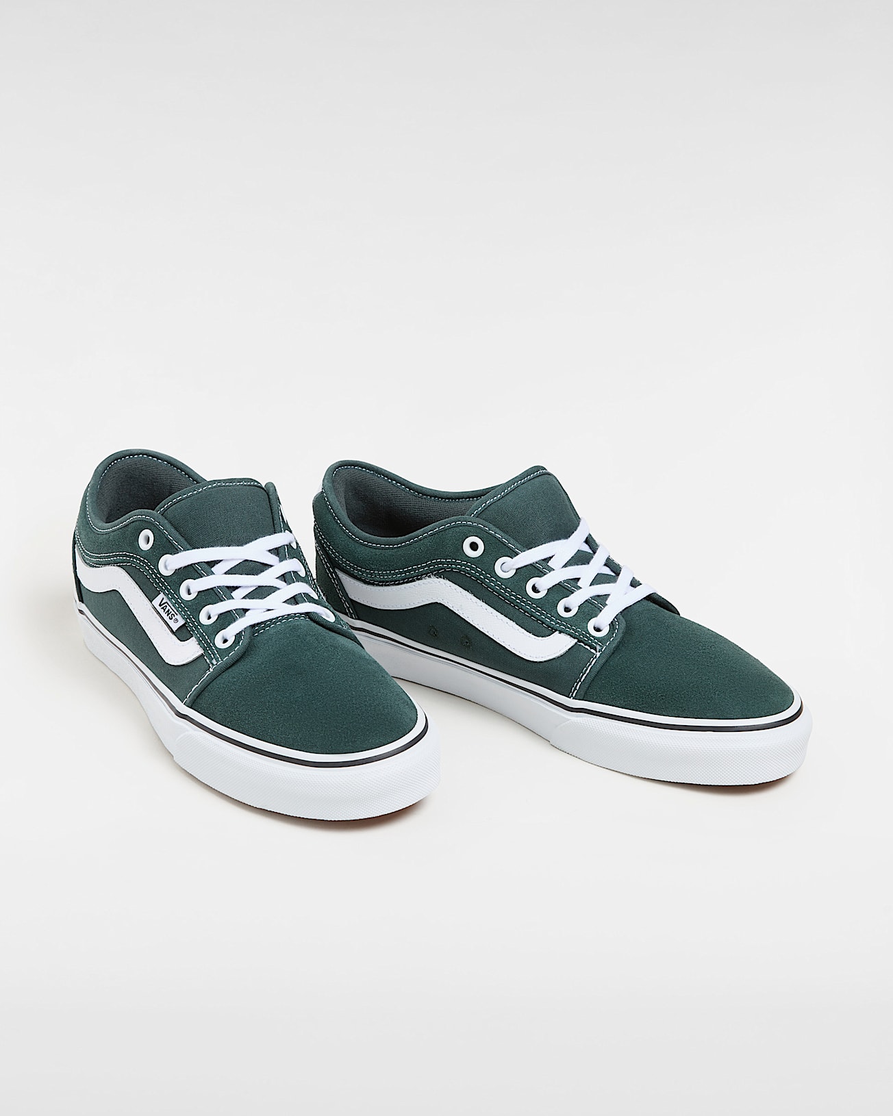 Chukka Low Sidestripe Shoes VANS Green ALT1