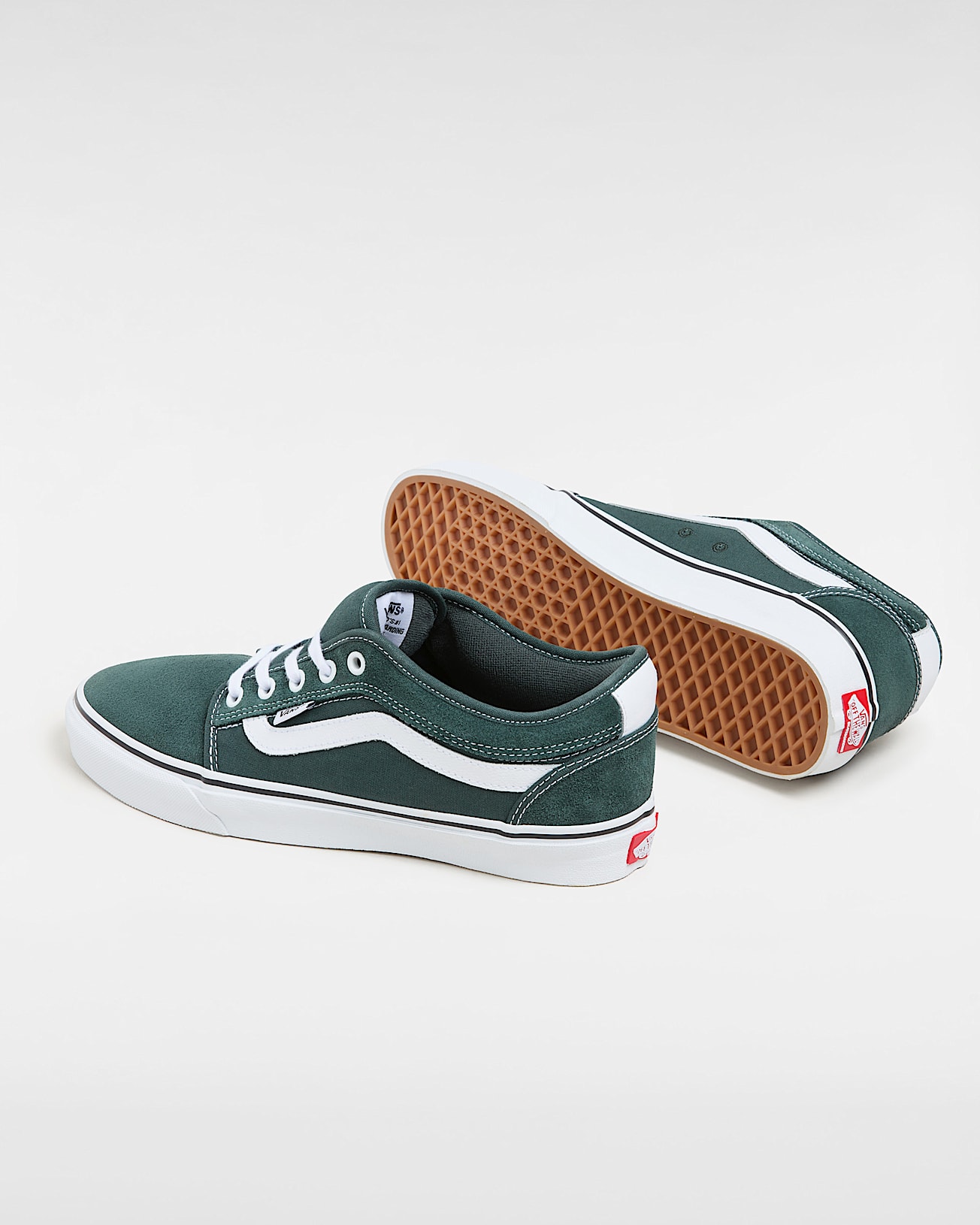 Chukka Low Sidestripe Shoes VANS Green ALT2