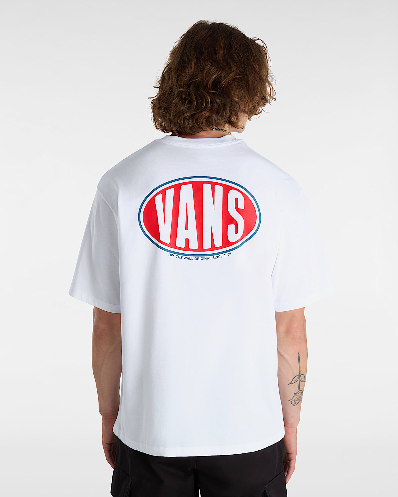 Spray On TShirt VANS White ALT3