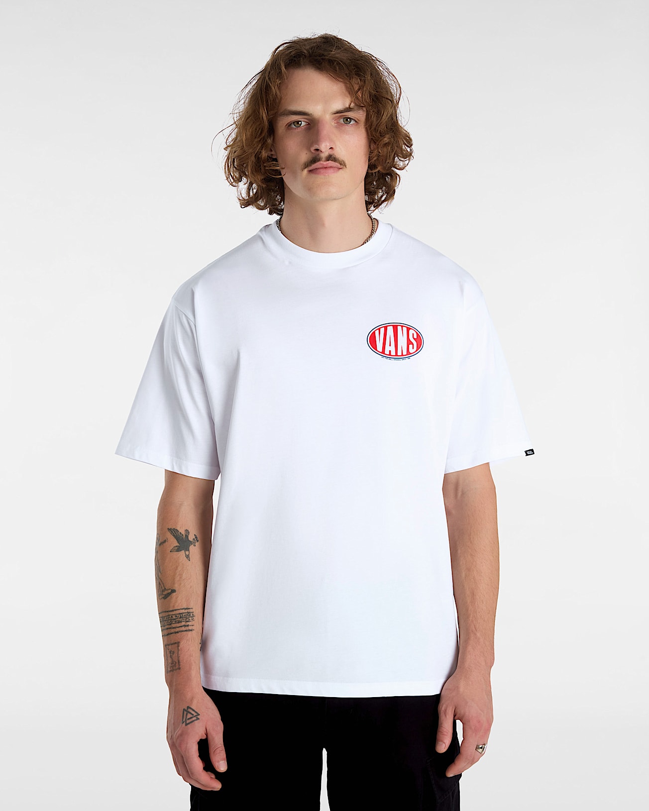Spray On TShirt VANS White ALT2