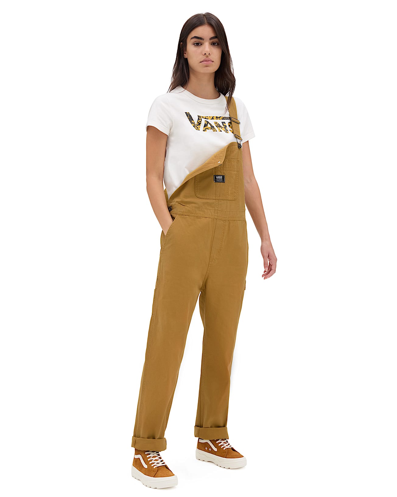 Warped Floral Fill Mini TShirt VANS White ALT1