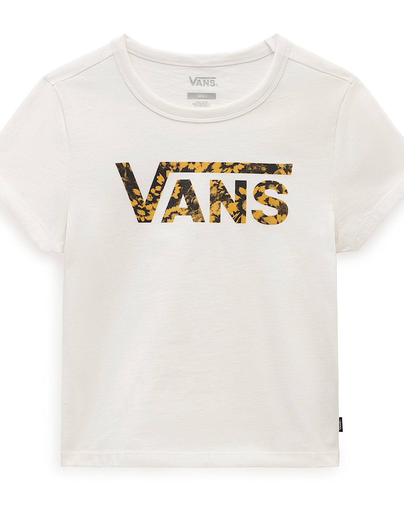 Warped Floral Fill Mini TShirt VANS White ALT9