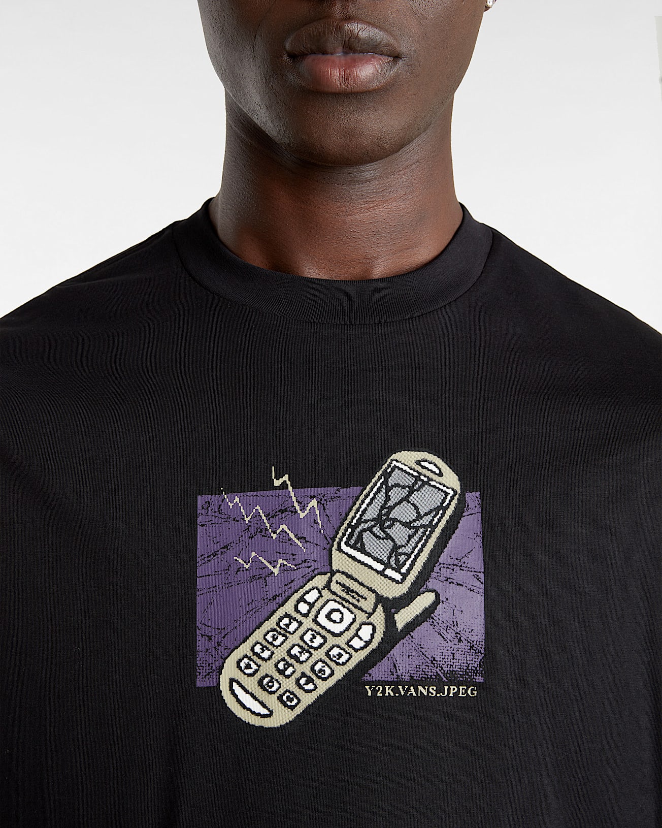 Tshirt Take The Call VANS Noir ALT5