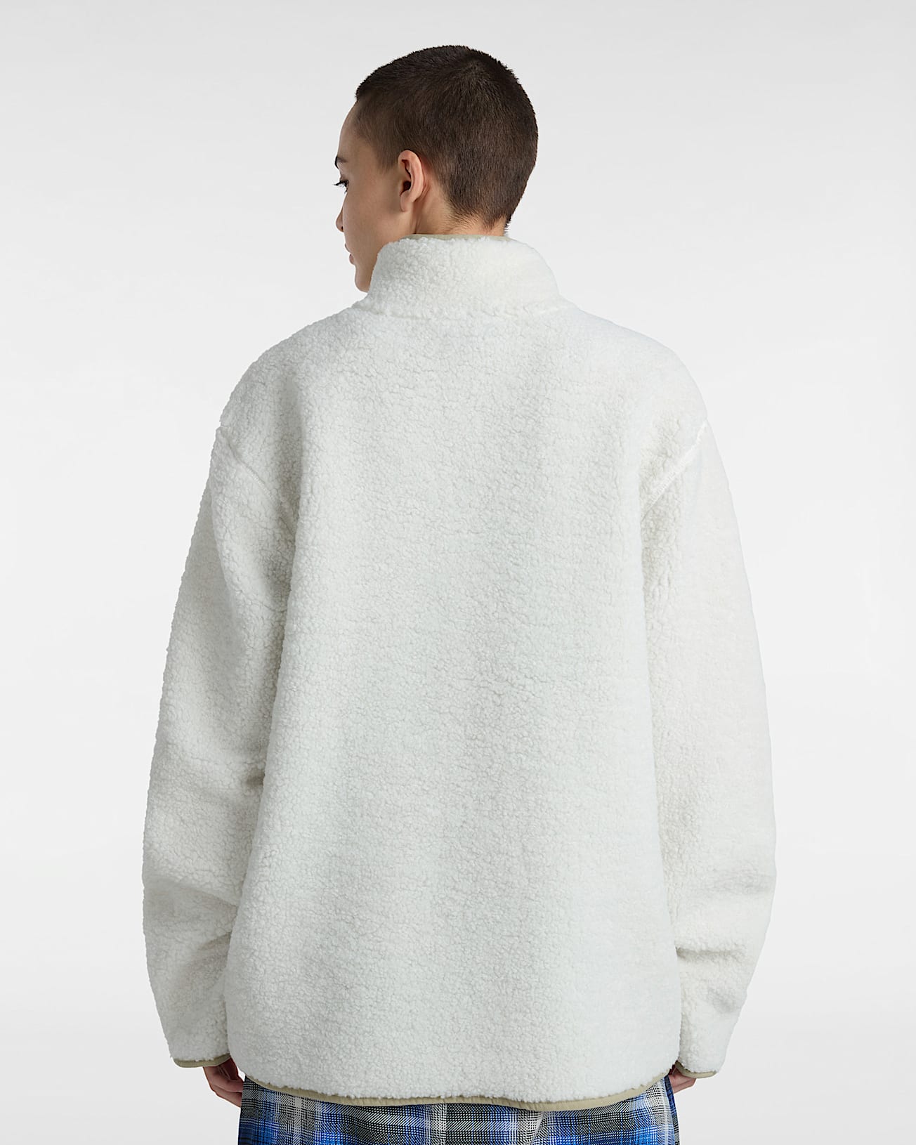 Polaire Vans Boxed Sherpa Quarter  VANS Blanc ALT7