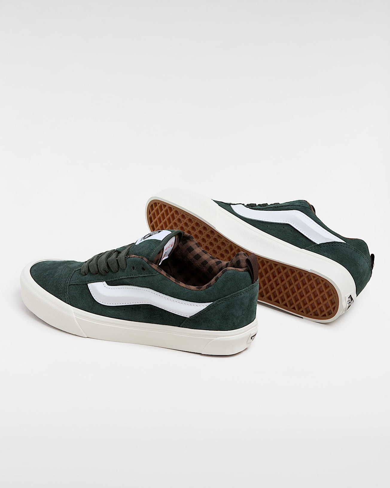 Knu Skool Shoes VANS Green ALT2