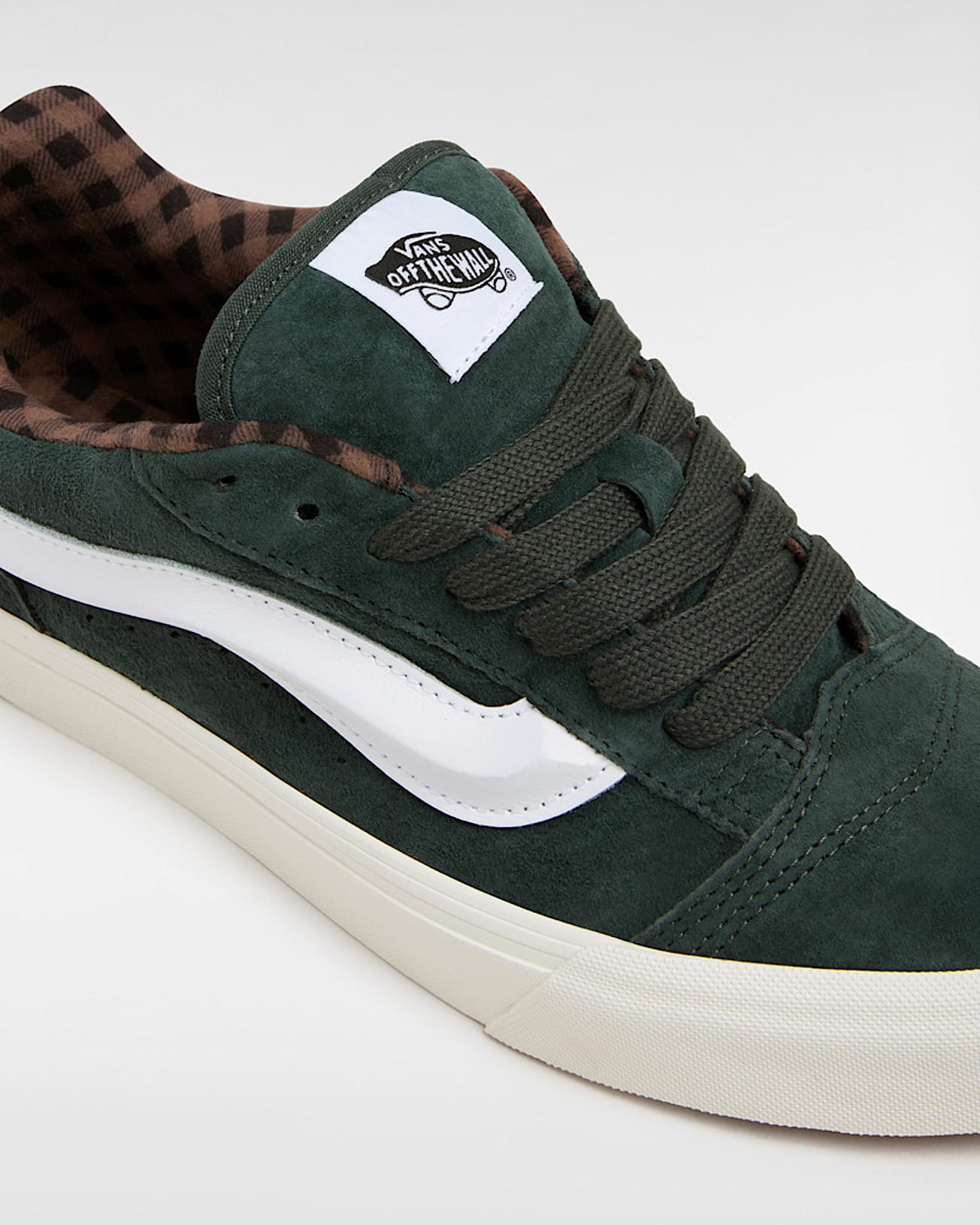 Knu Skool Shoes VANS Green ALT3