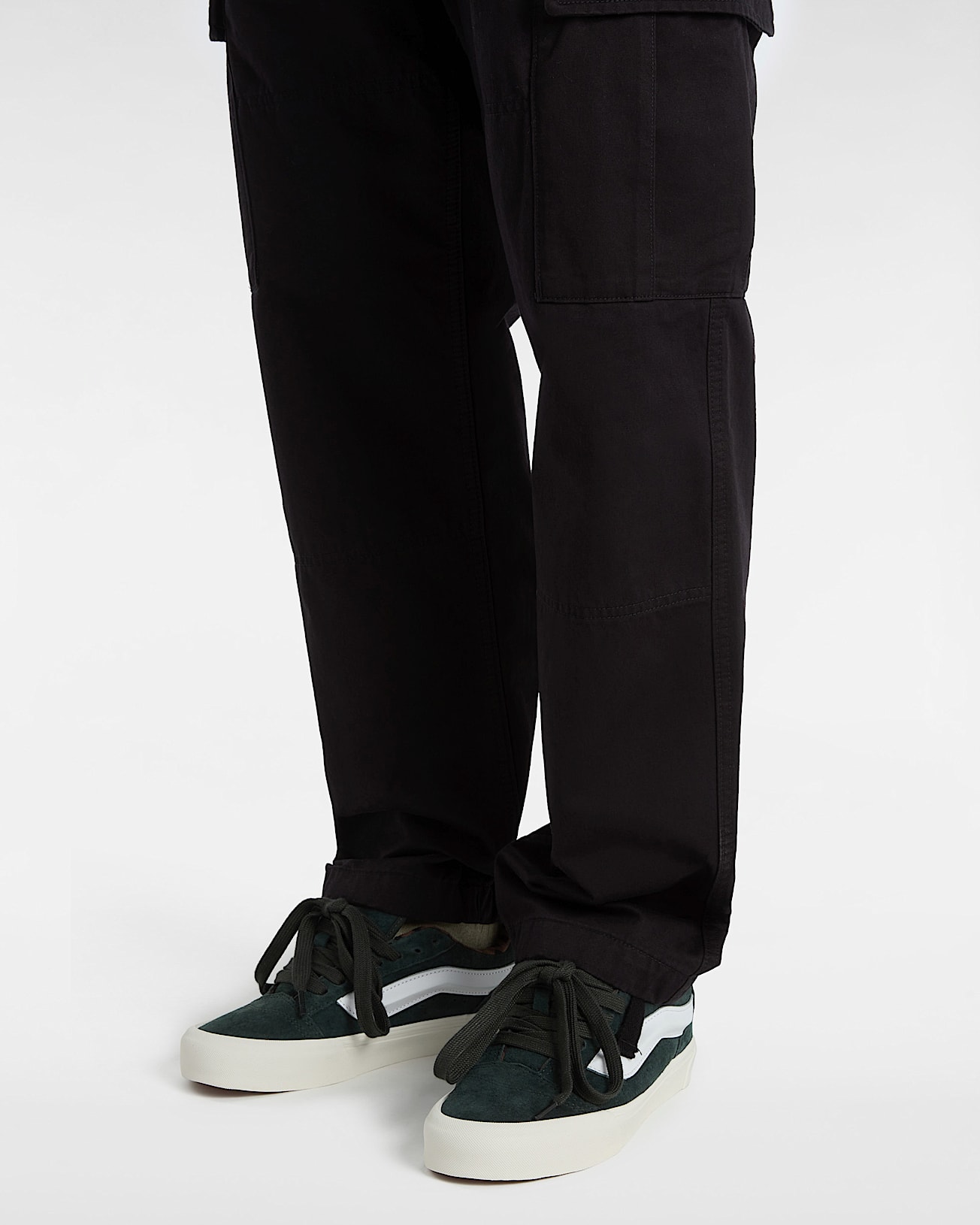 Knu Skool Shoes VANS Green ALT4