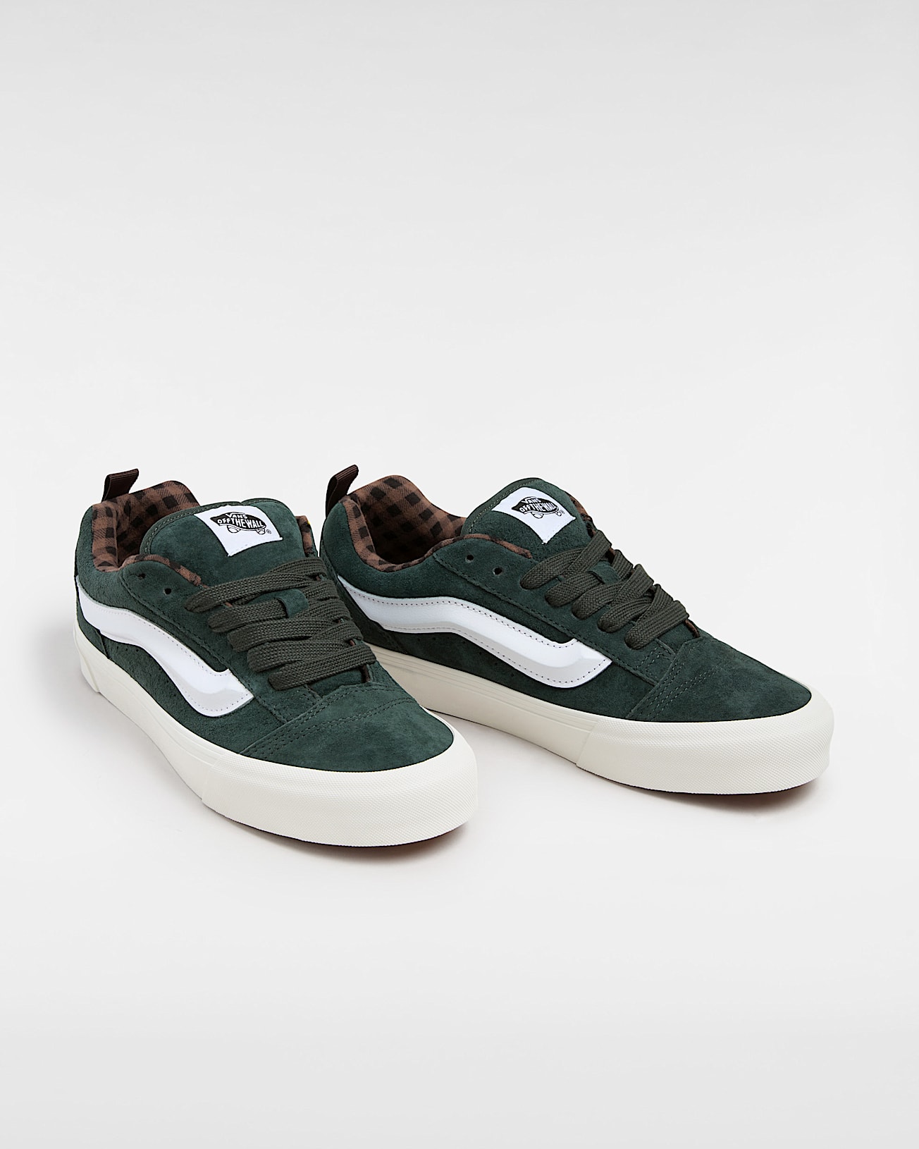 Knu Skool Shoes VANS Green ALT1
