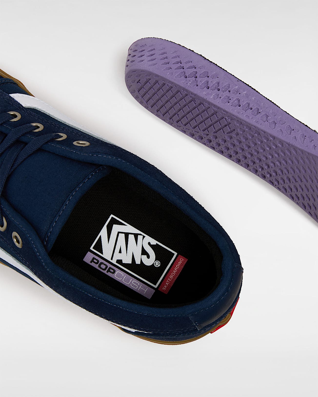 Chaussures Skate Chukka Low Sidestripe VANS Bleu ALT6