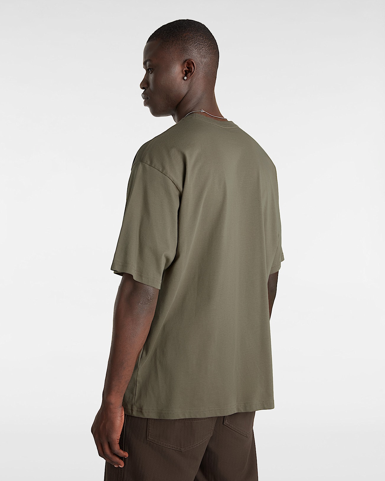 Retro Hook and Loop TShirt VANS Brown ALT3