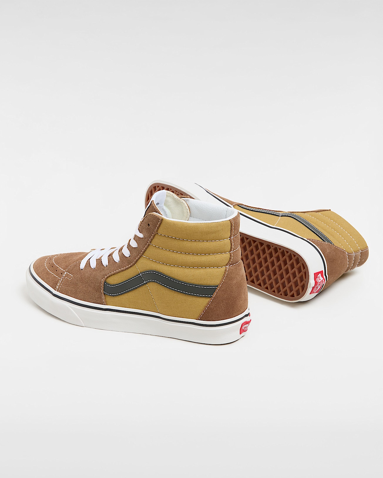 Sk8-Hi Canvas Suede Shoes - 3