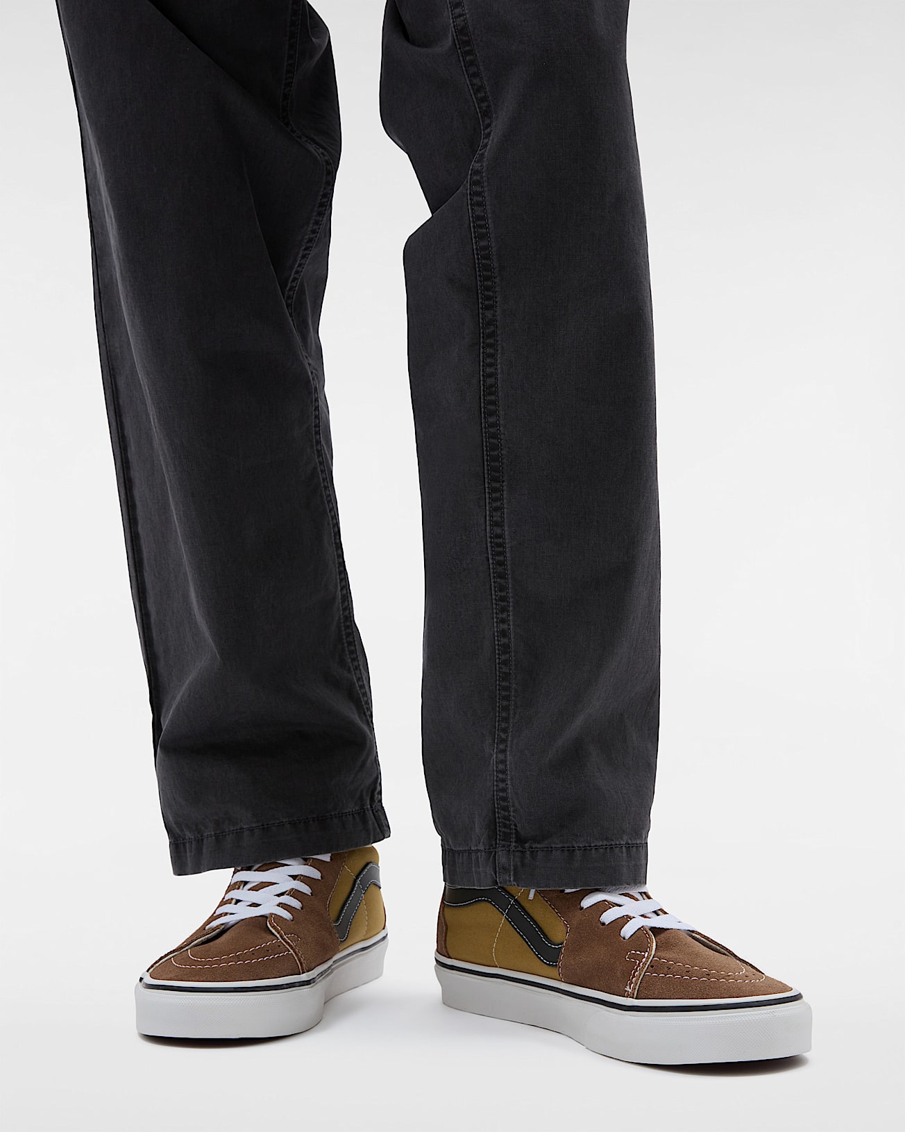 Sk8-Hi Canvas Suede Shoes - 5