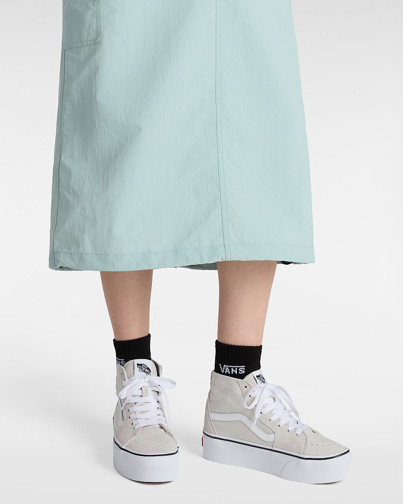 Chaussures Sk8Hi Tapered Stackform VANS Gris ALT4