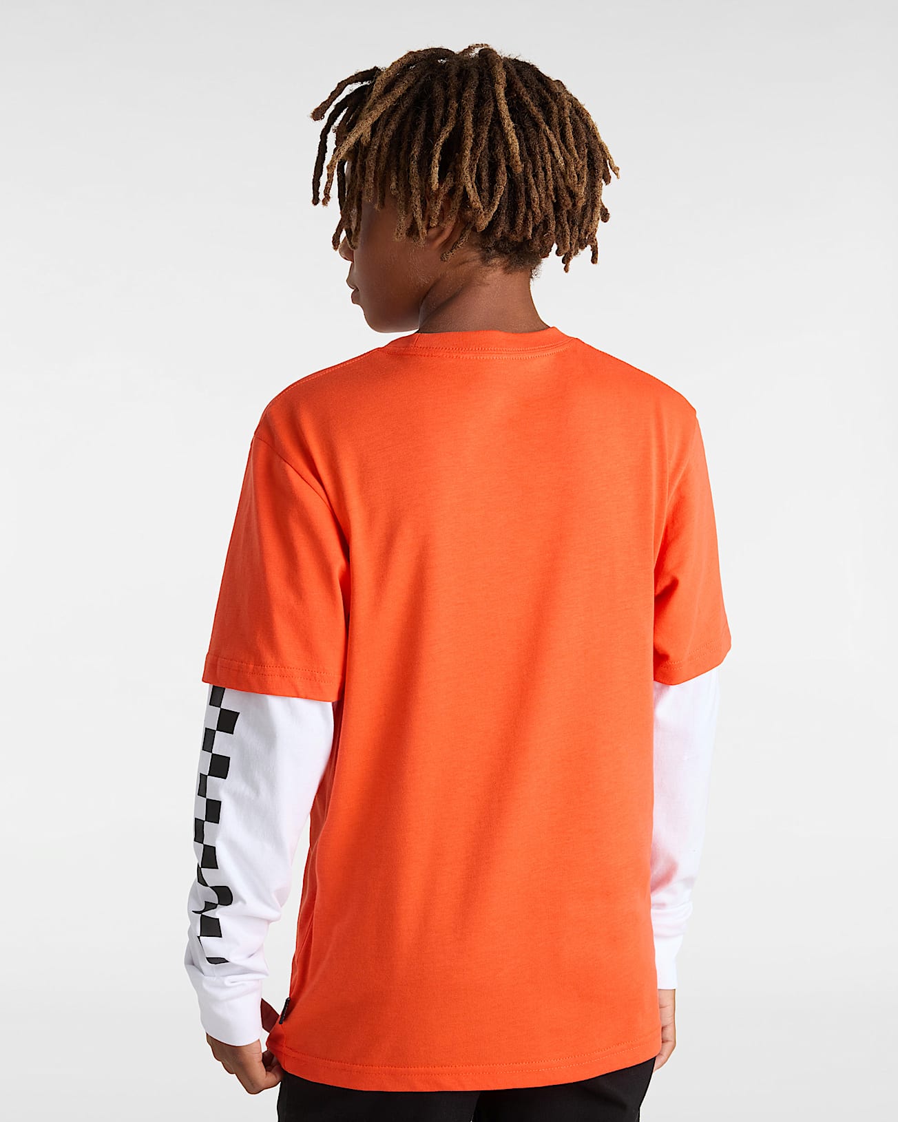 Kids Long Check Twofer T-Shirt (8-14 years) - 4